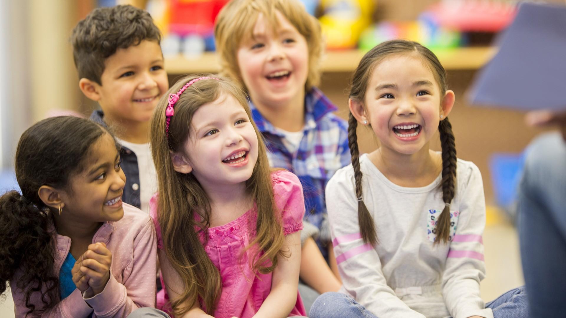 Children smiling