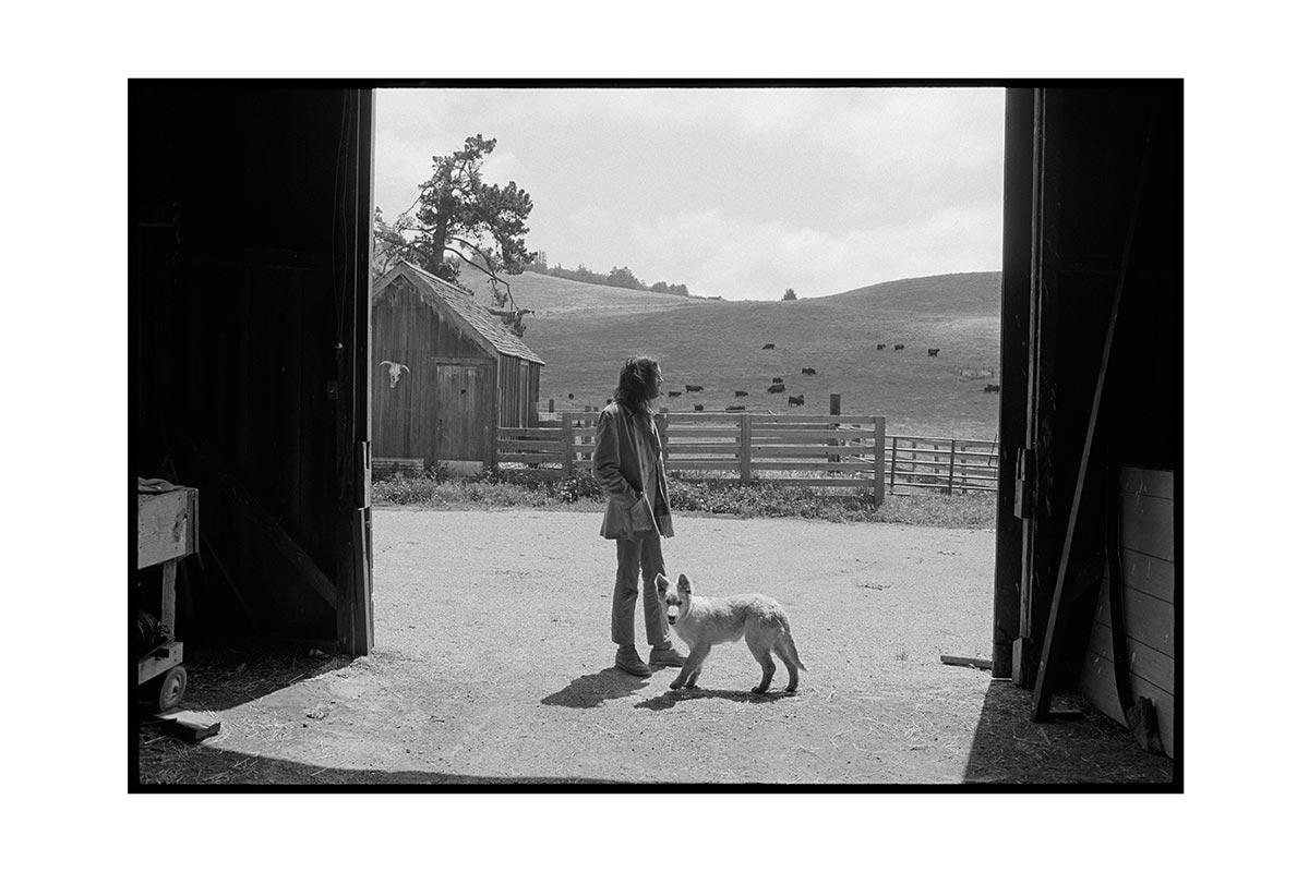 Neil Young, Broken Arrow Ranch, Half Moon Bay, CA, 1971