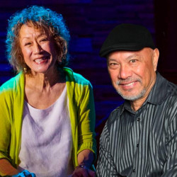 June Kuramoto with Kimo Cornwell Artist Photo