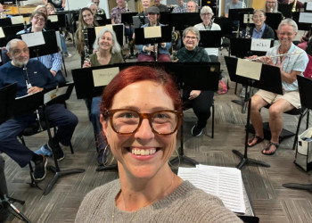 New Horizons Band's New Conductor: Nicole Mlynczak
